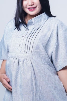 Baju Hamil Kerja JUMBO Flowers - BHJ 95